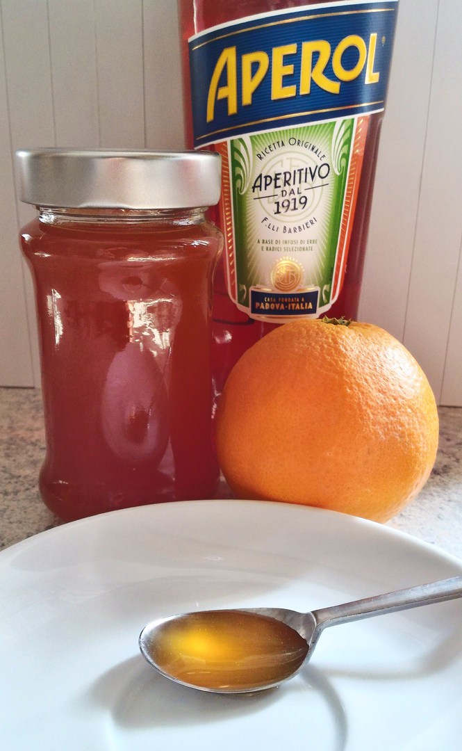 Kathrins Home - Glitzerndes Orangen-Aperol-Gelee, zubereitet in der ...
